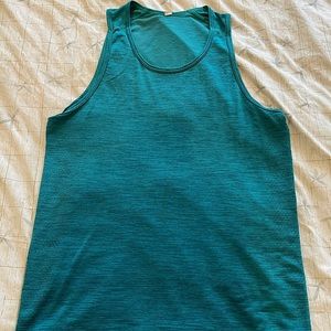 Lululemon Breathe Metal Vent tank top Turquoise
